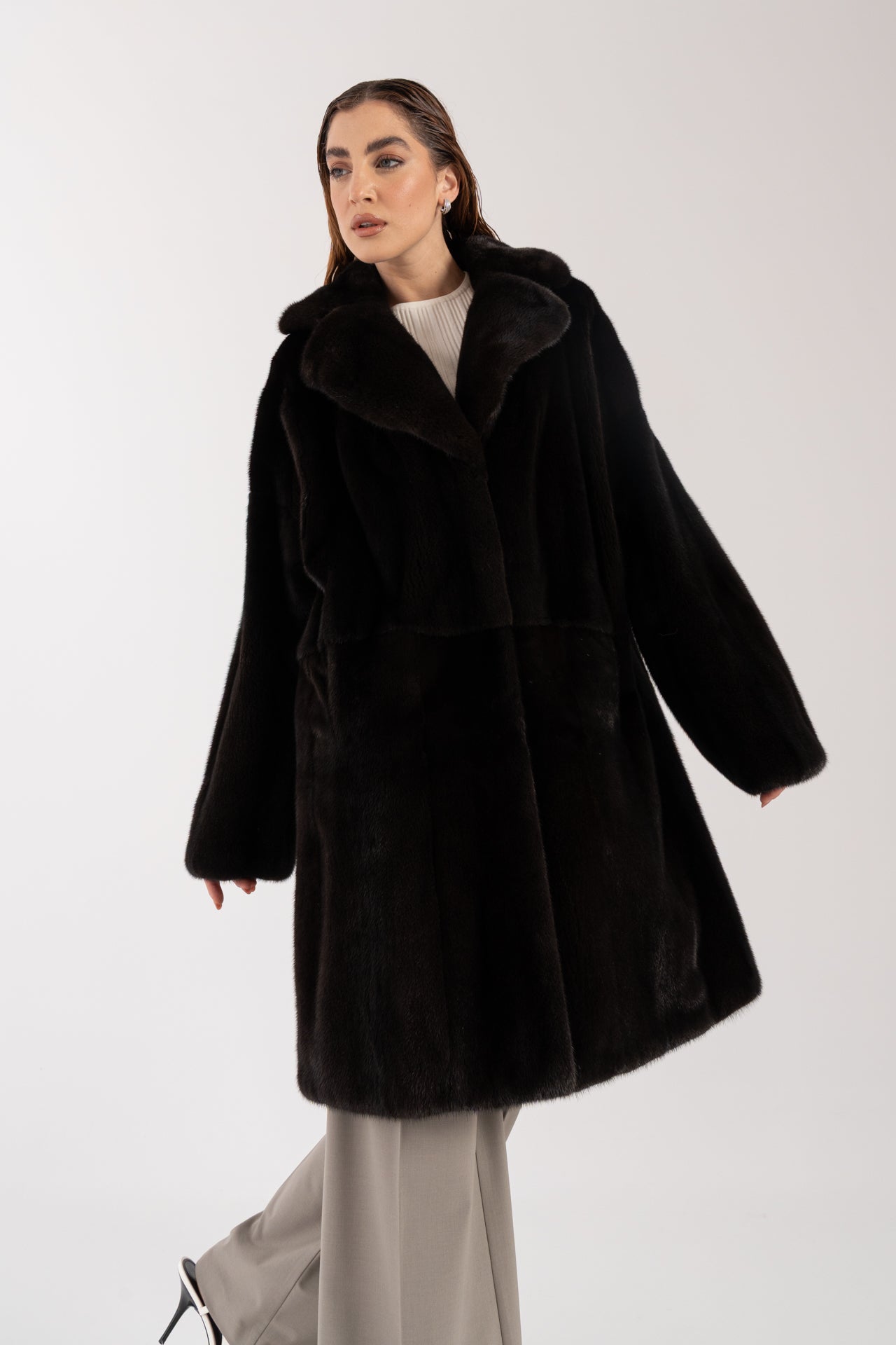 Cappotto in visone