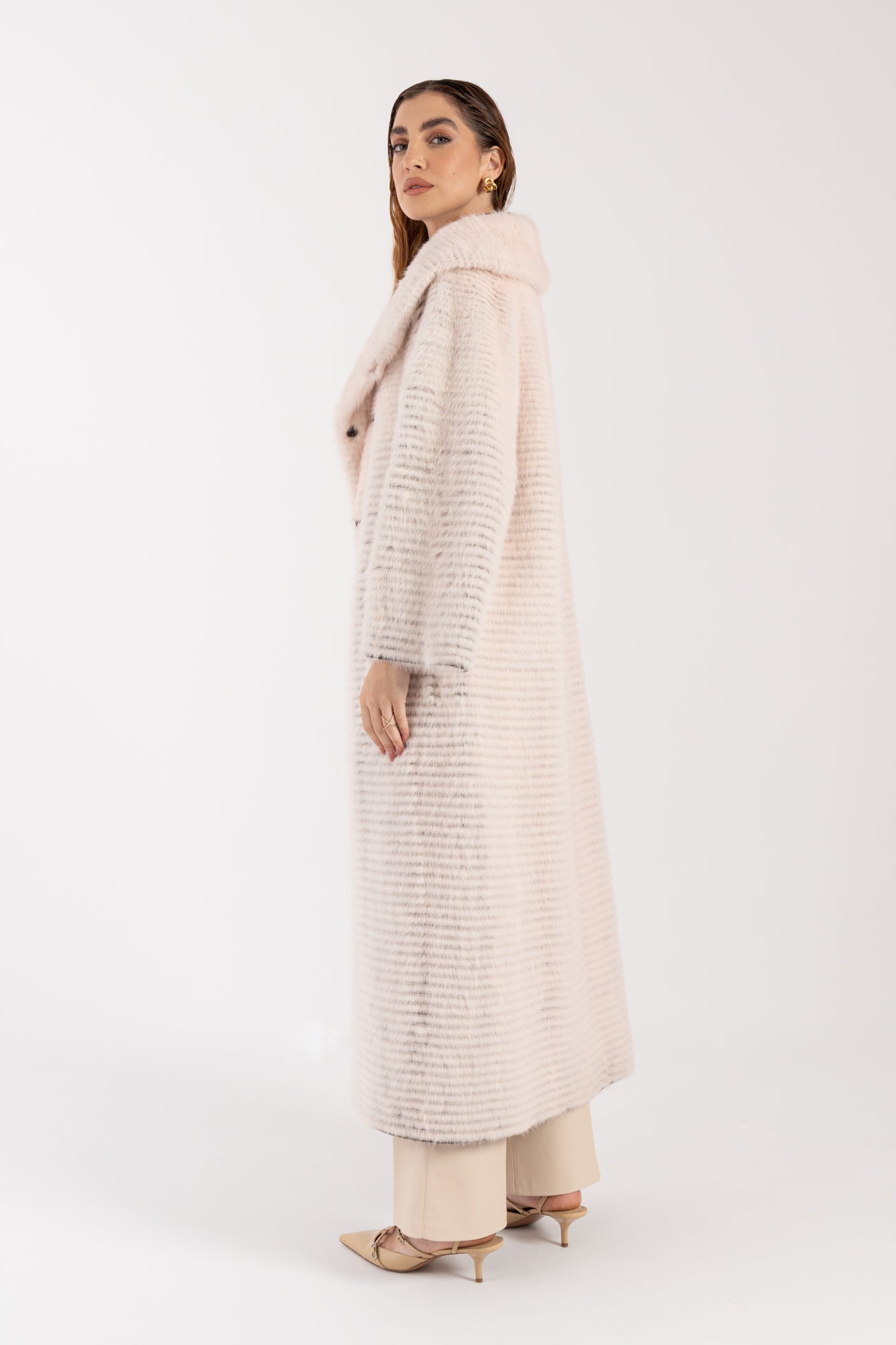 Cappotto in visone reversibile