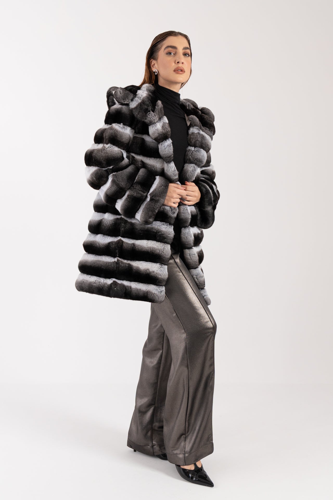 Cappotto in cincilla