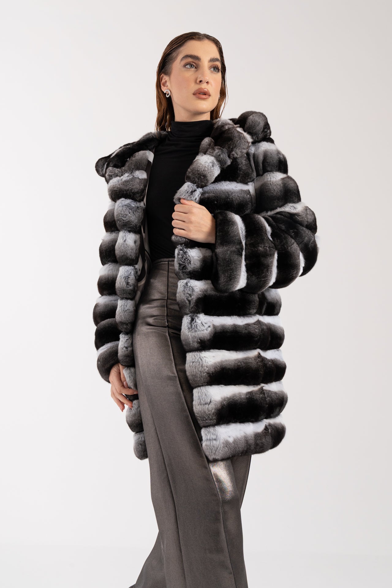 Cappotto in cincilla