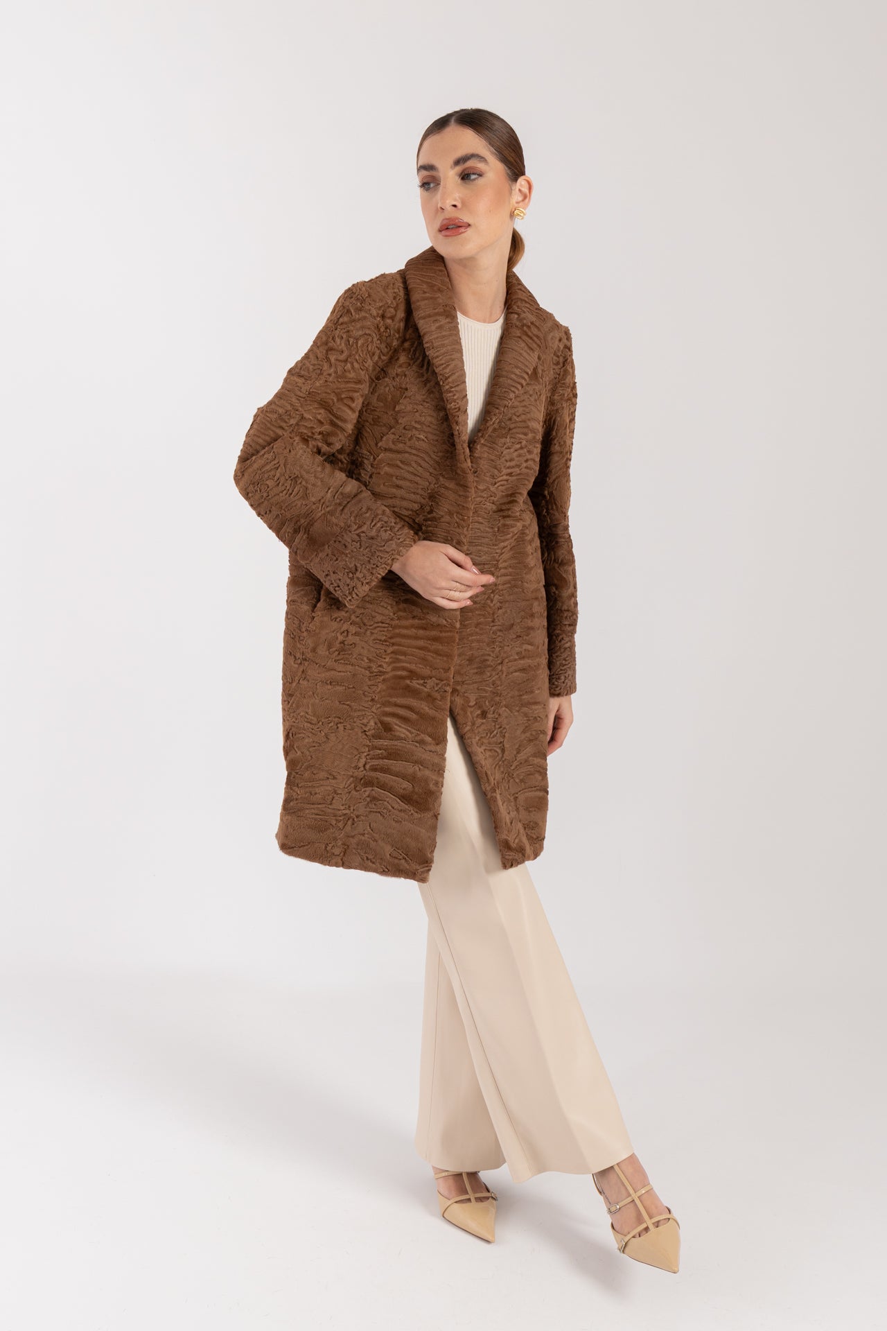 Cappotto in swakara