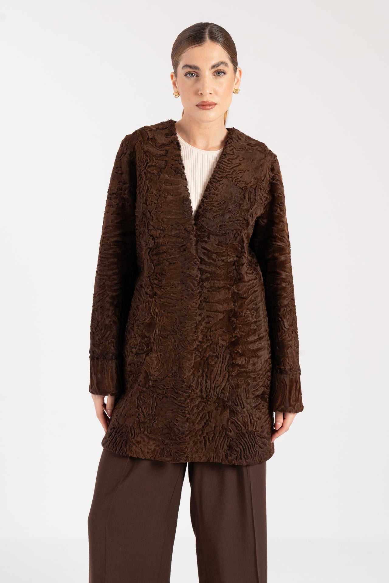 Cappotto in swakara