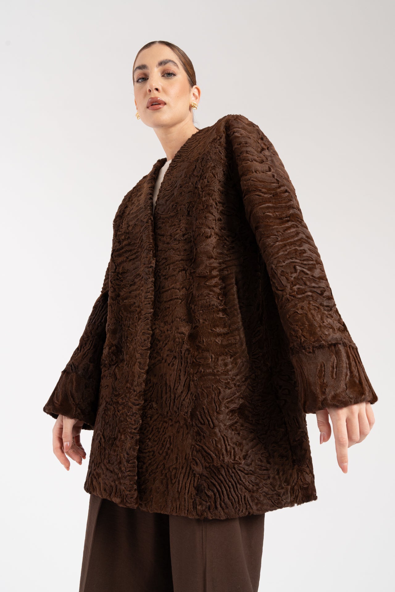 Cappotto in swakara