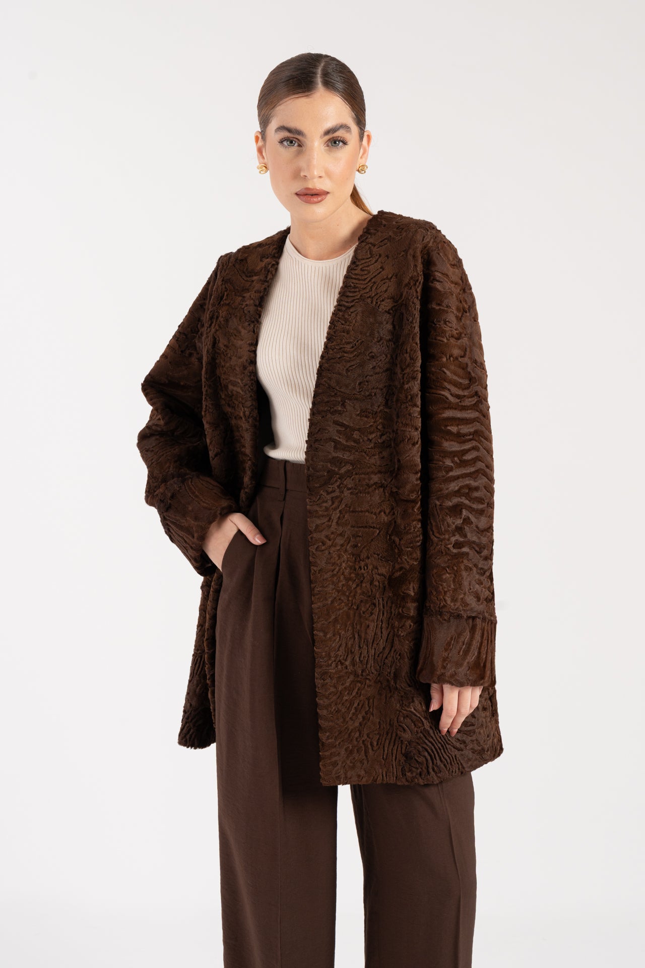 Cappotto in swakara