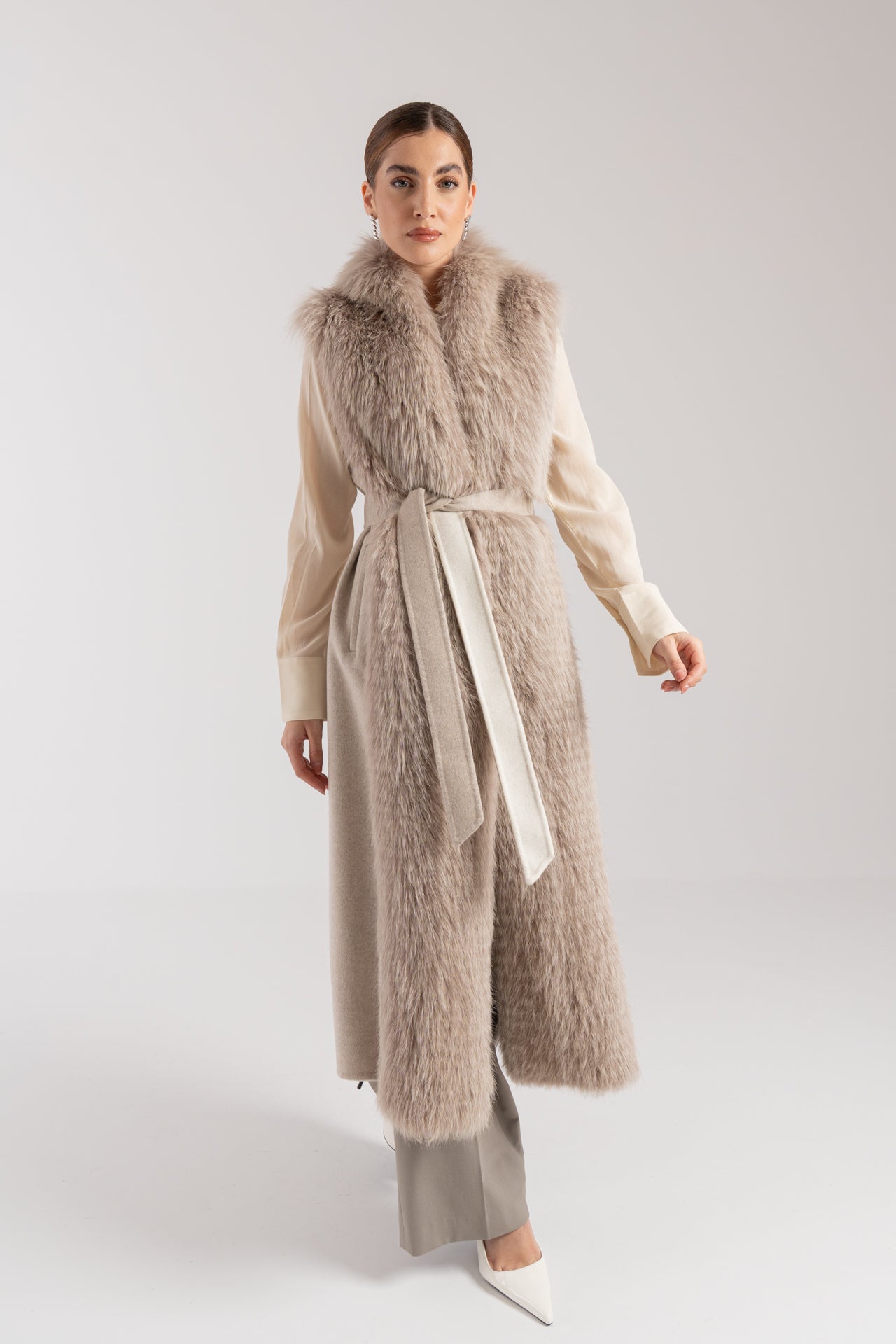Gilet con volpe