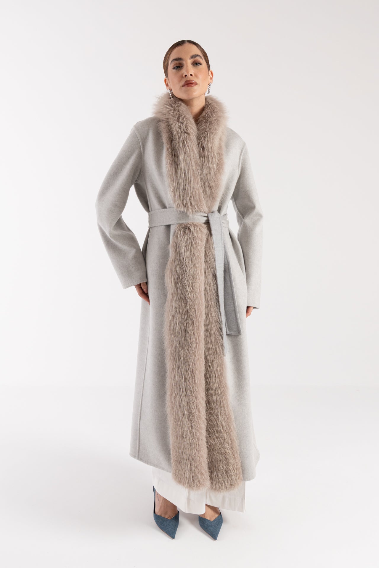 Cappotto con volpe