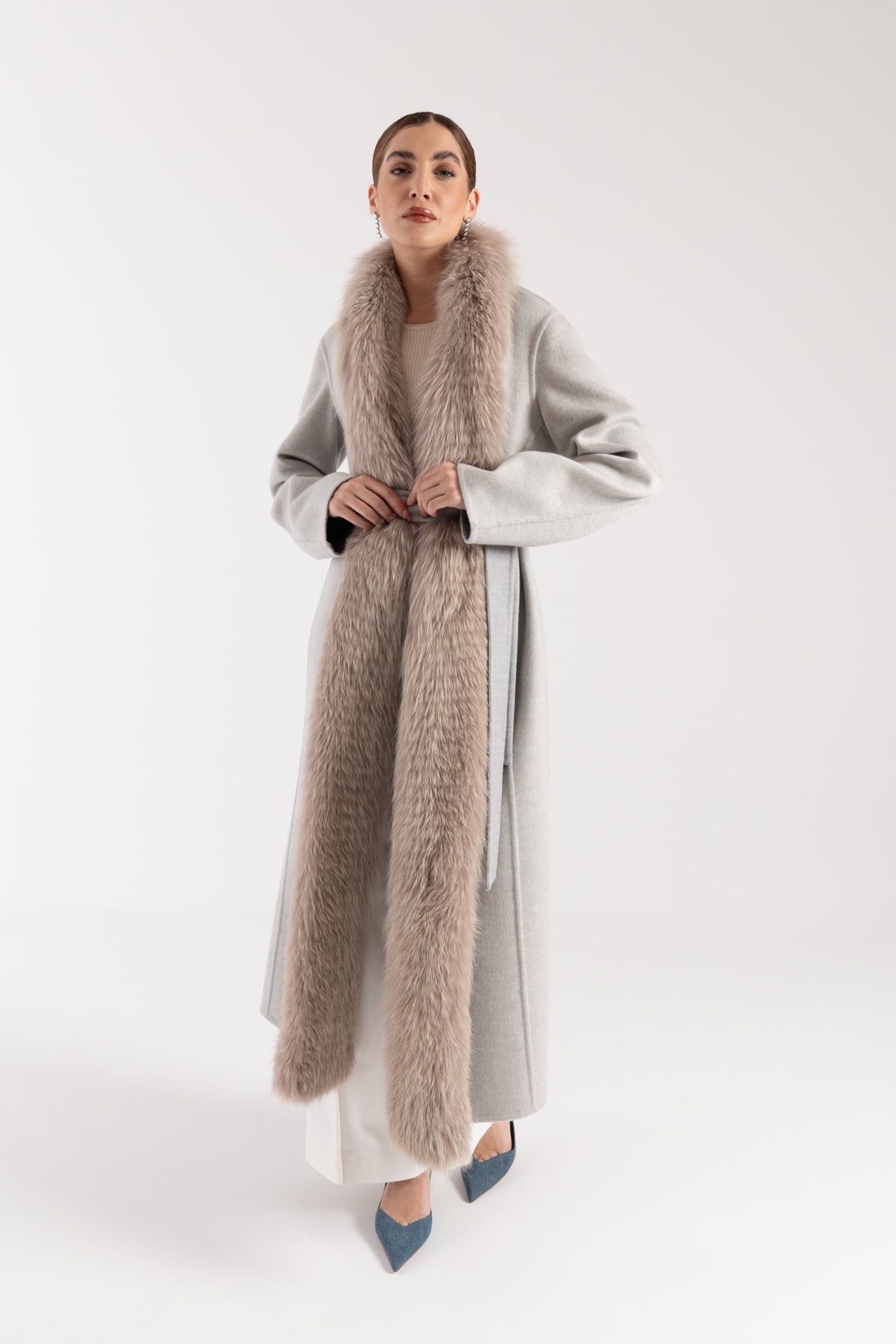 Cappotto con volpe