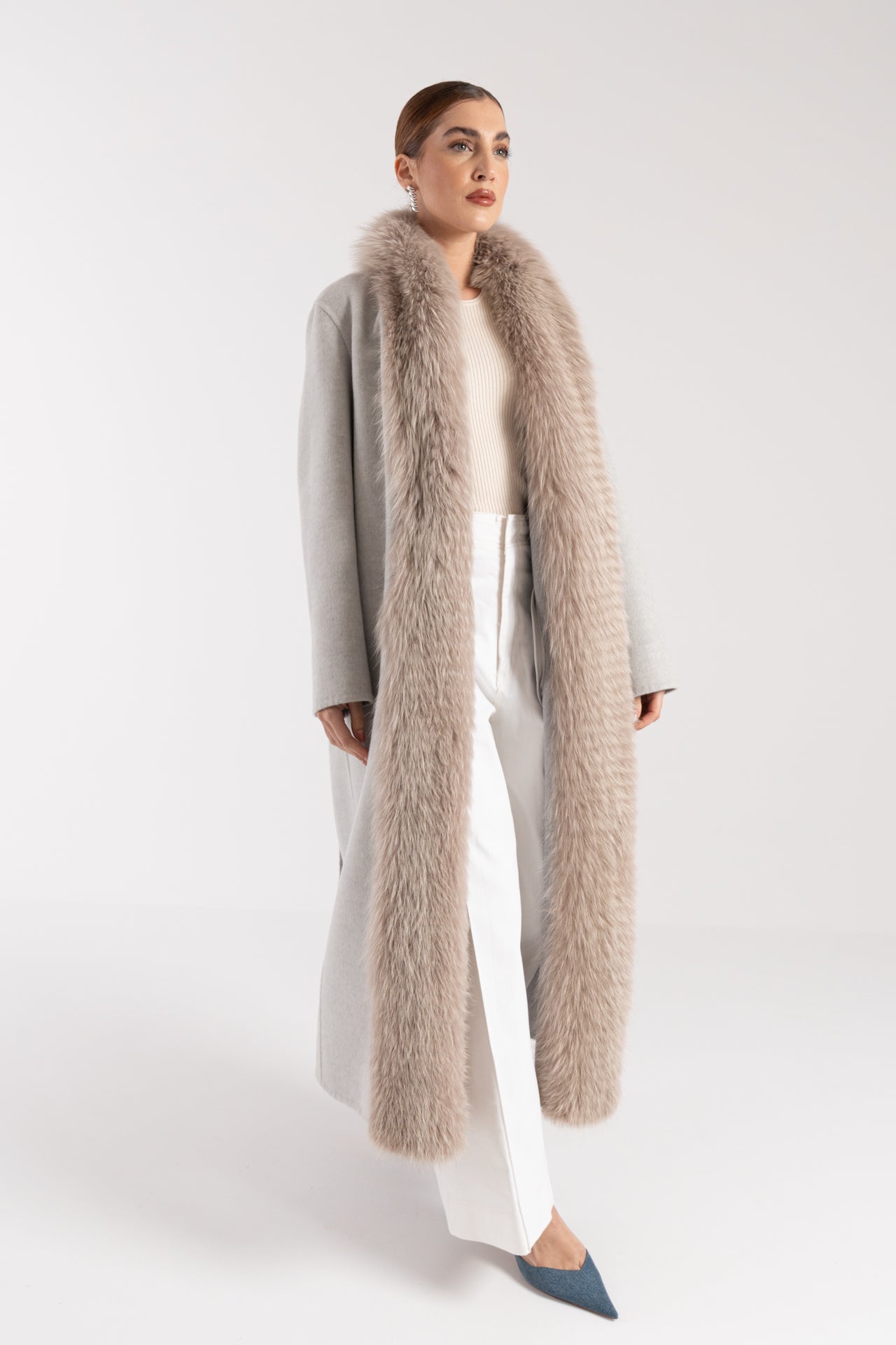 Cappotto con volpe