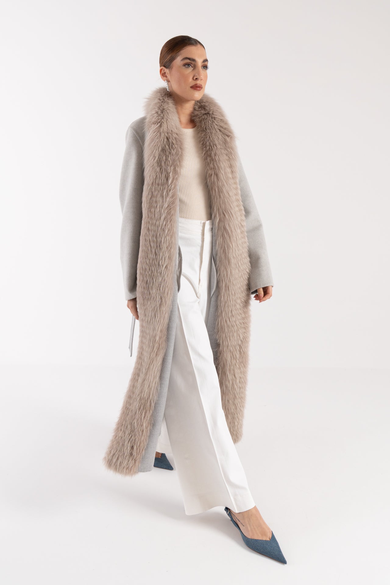 Cappotto con volpe