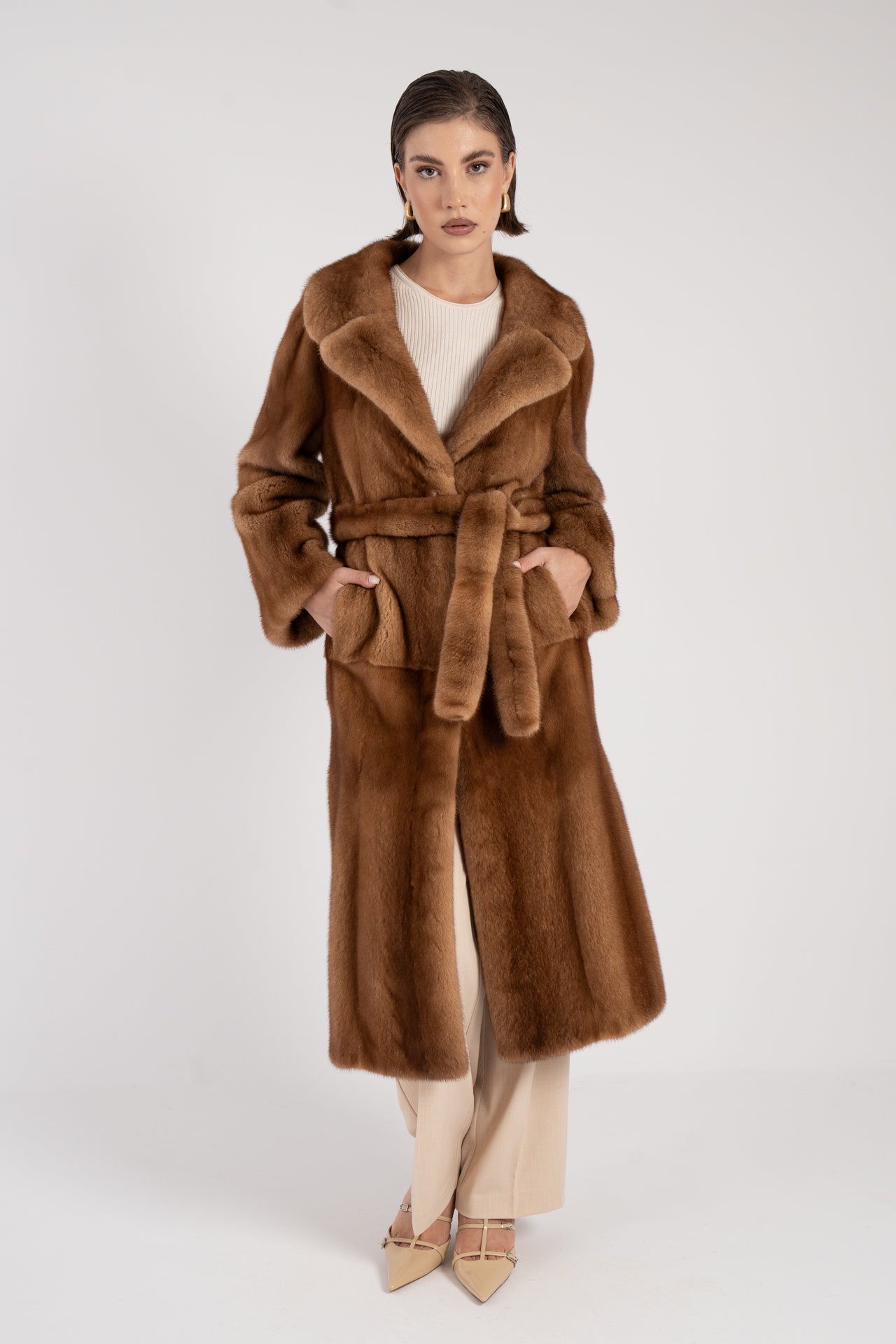 Cappotto in visone