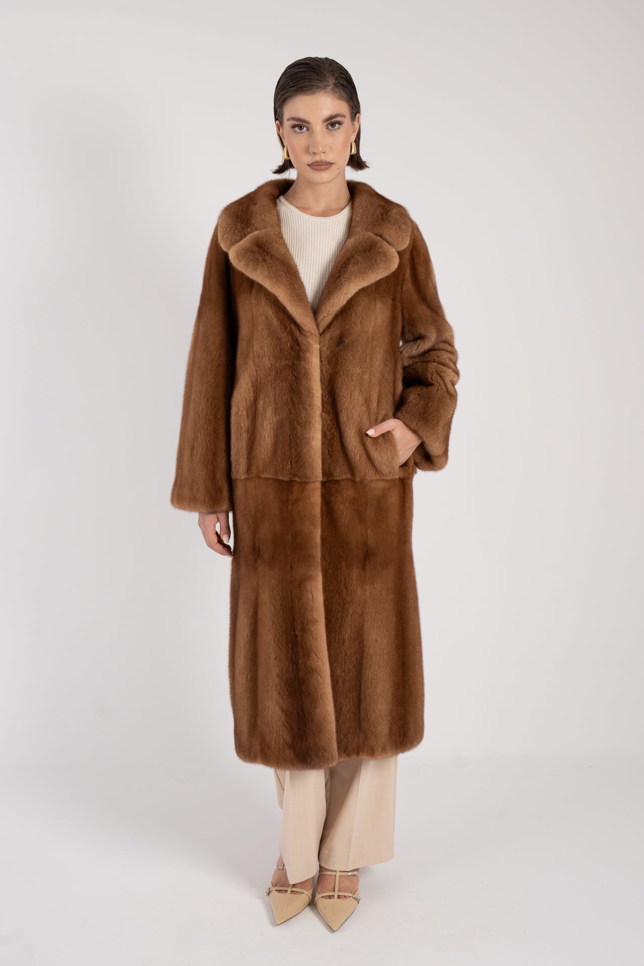Cappotto in visone