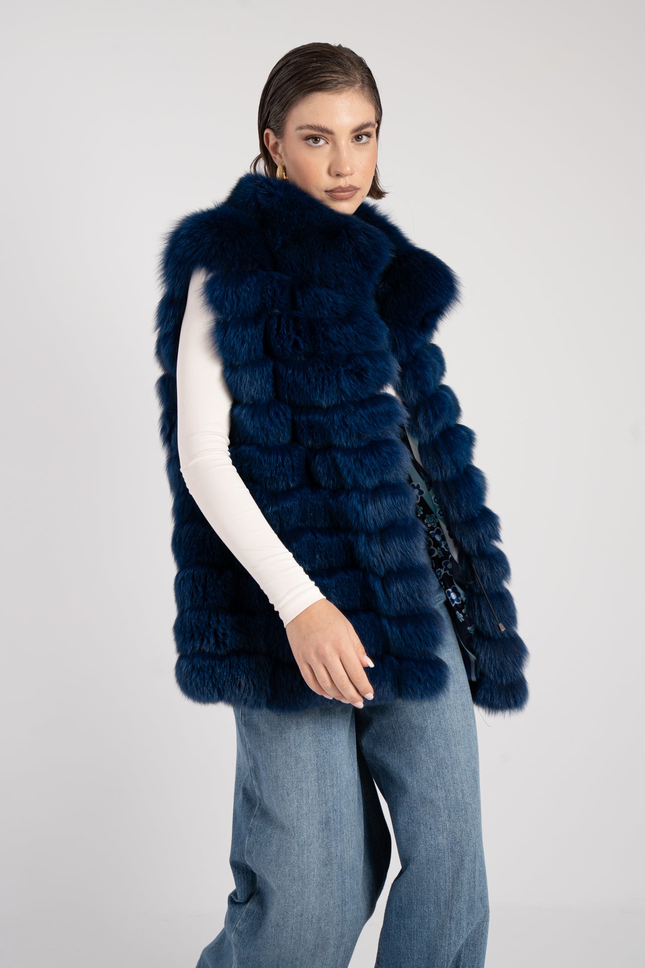 Gilet in Volpe