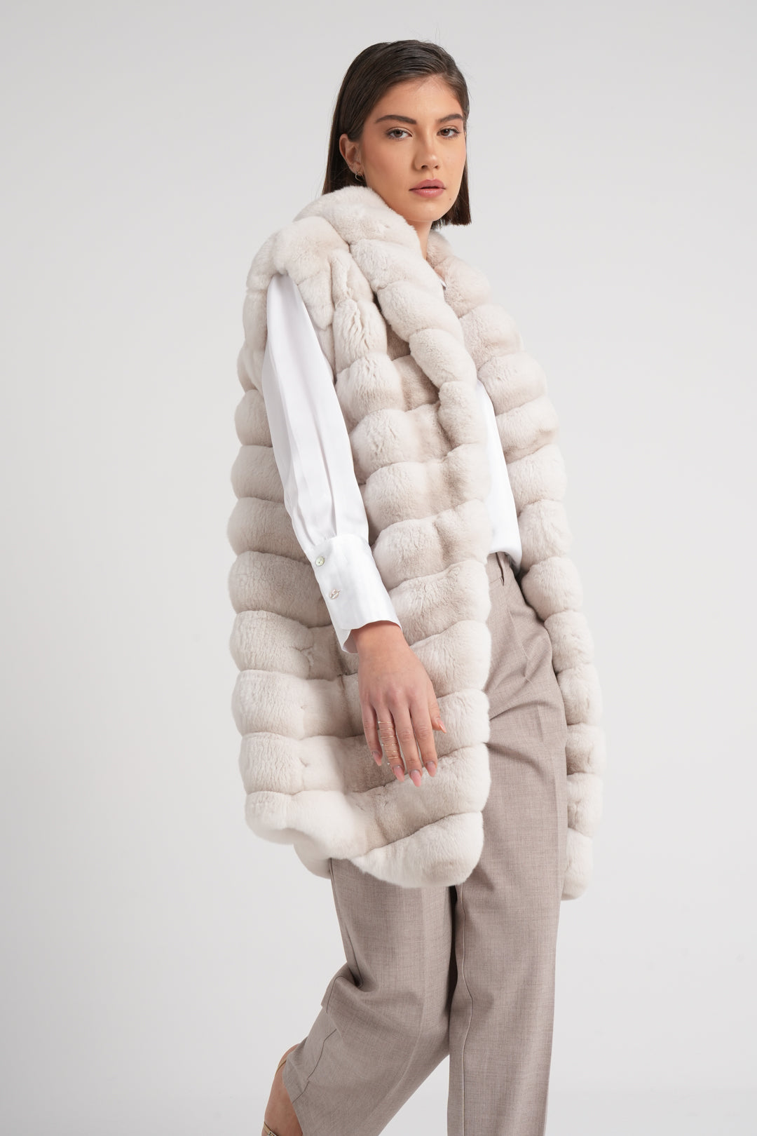 Gilet in cincilla