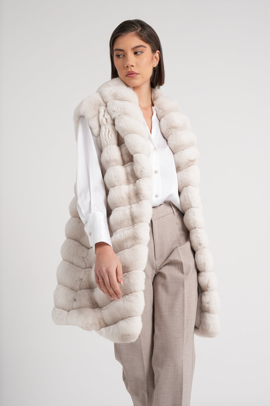 Gilet in cincilla
