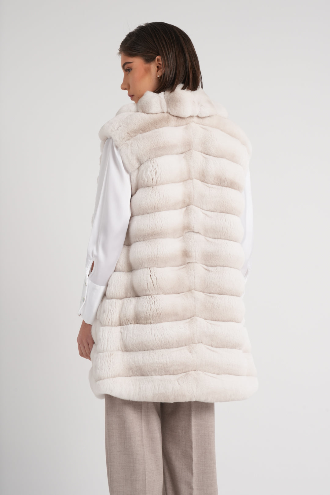 Gilet in cincilla