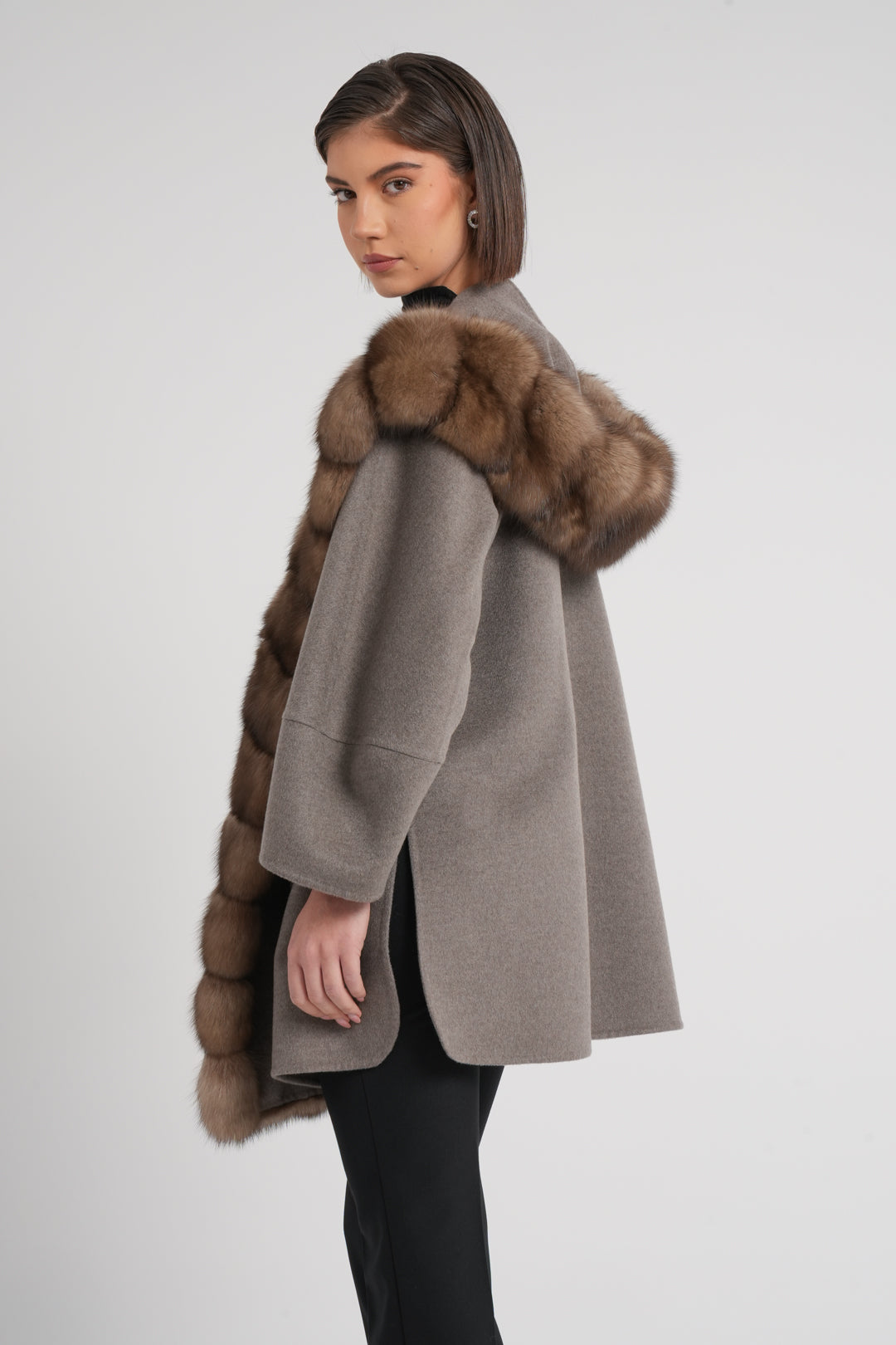 Giacca con zibellino