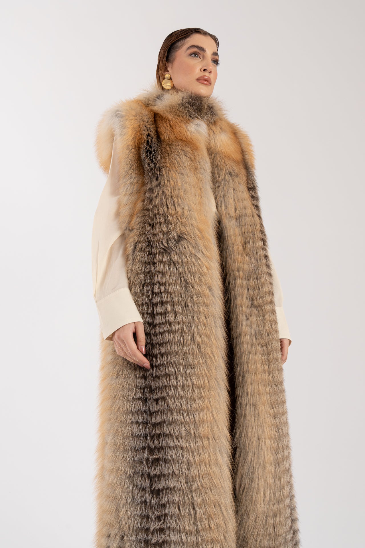 Gilet in volpe