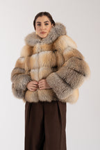 Куртка из лисьего меха