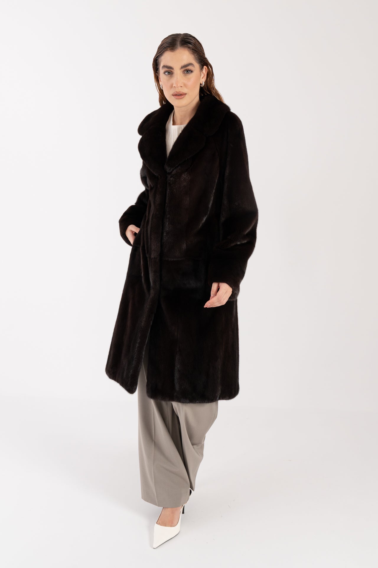 Cappotto in visone