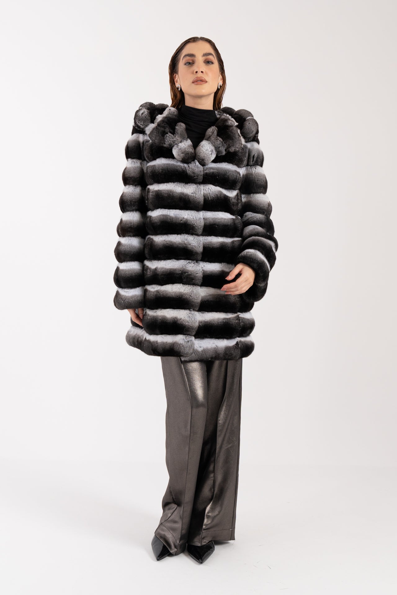 Cappotto in cincilla