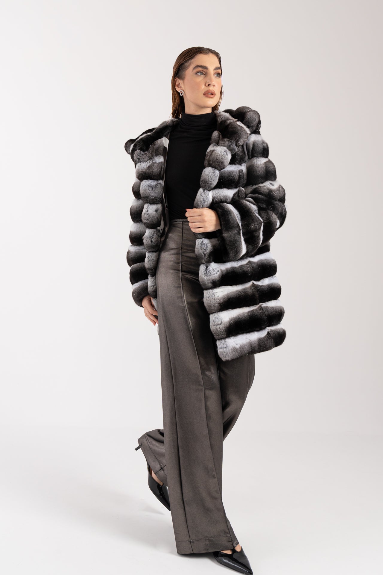 Cappotto in cincilla