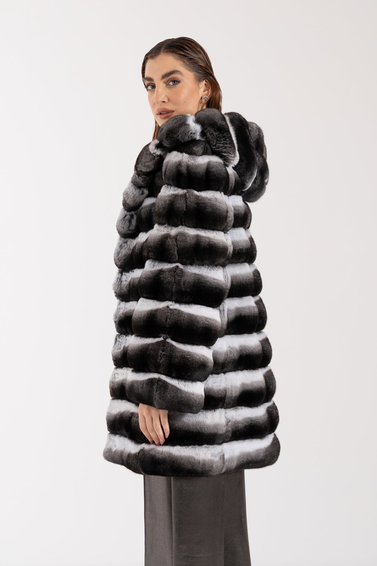 Cappotto in cincilla