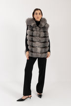 Gilet in volpe