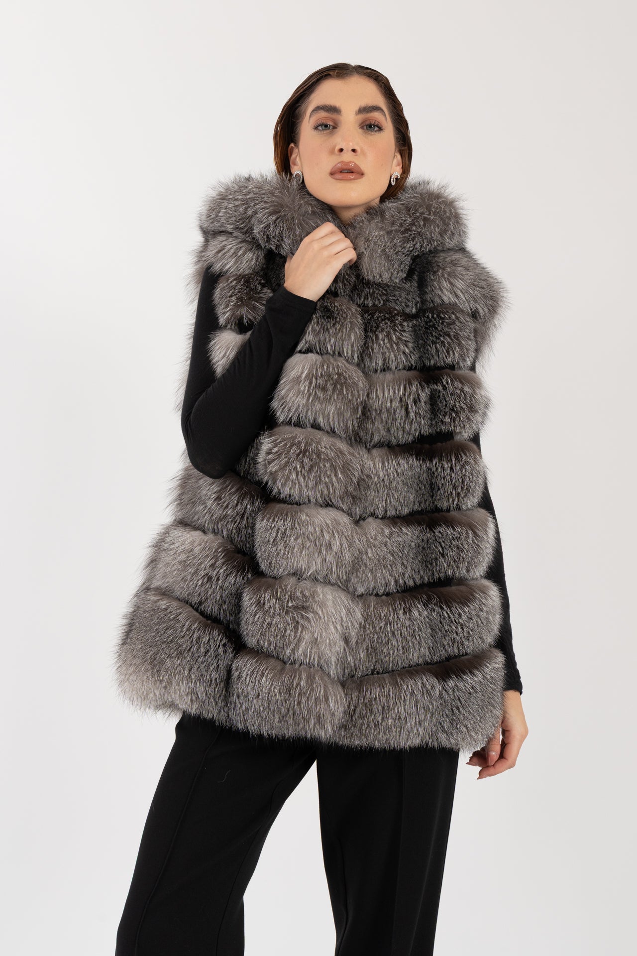 Gilet in volpe