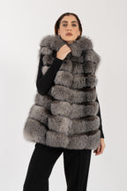 Gilet in volpe