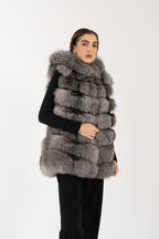 Gilet in volpe