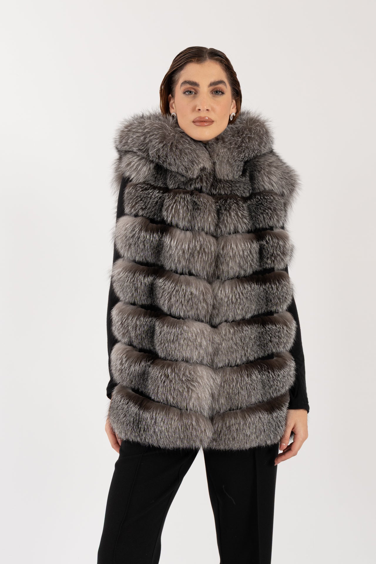 Gilet in volpe