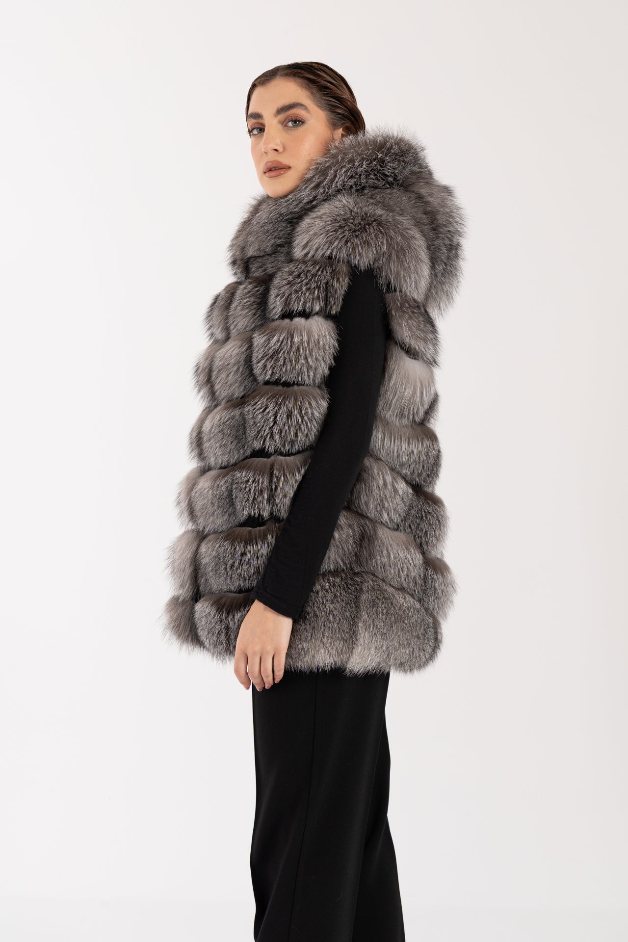 Gilet in volpe