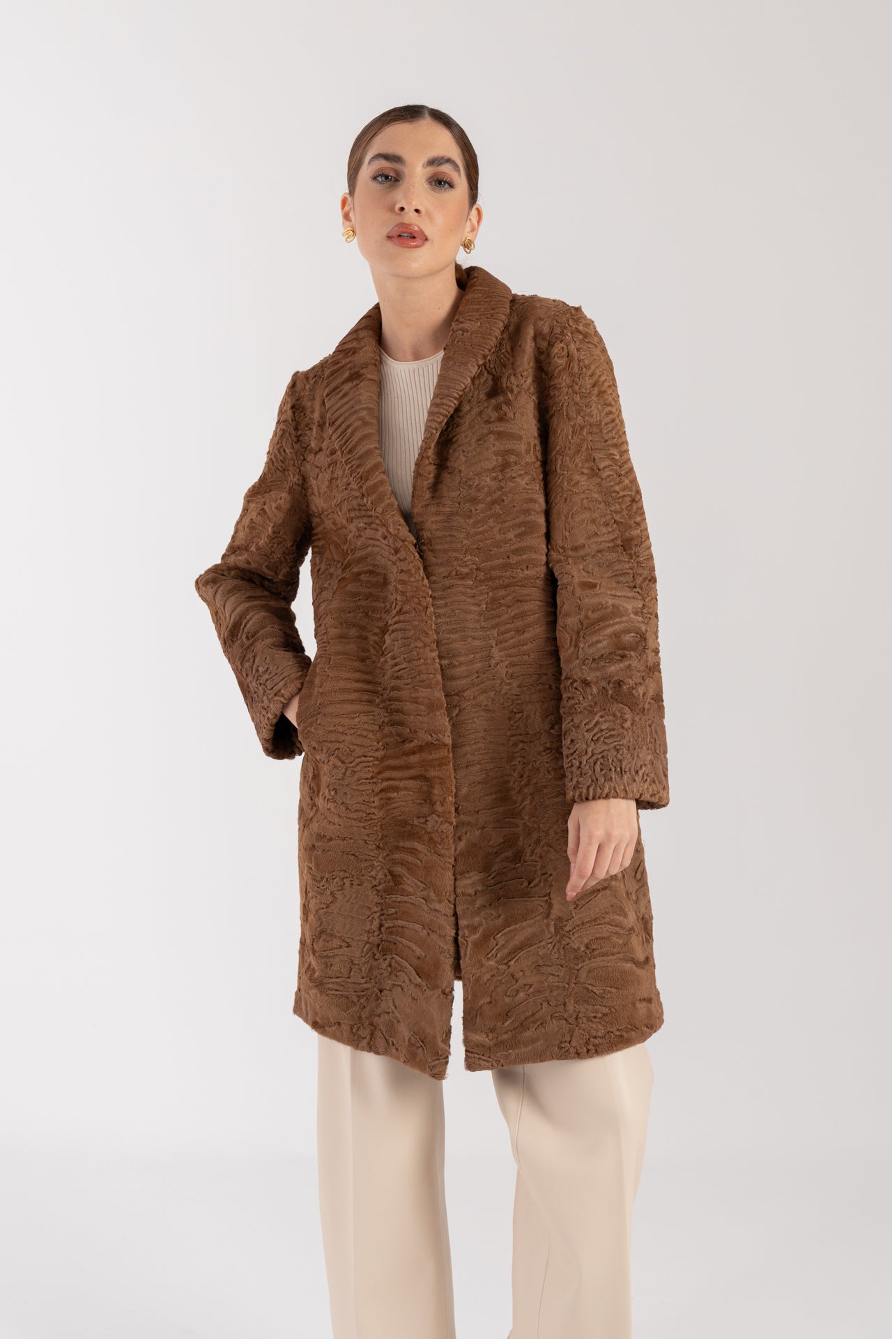 Cappotto in swakara