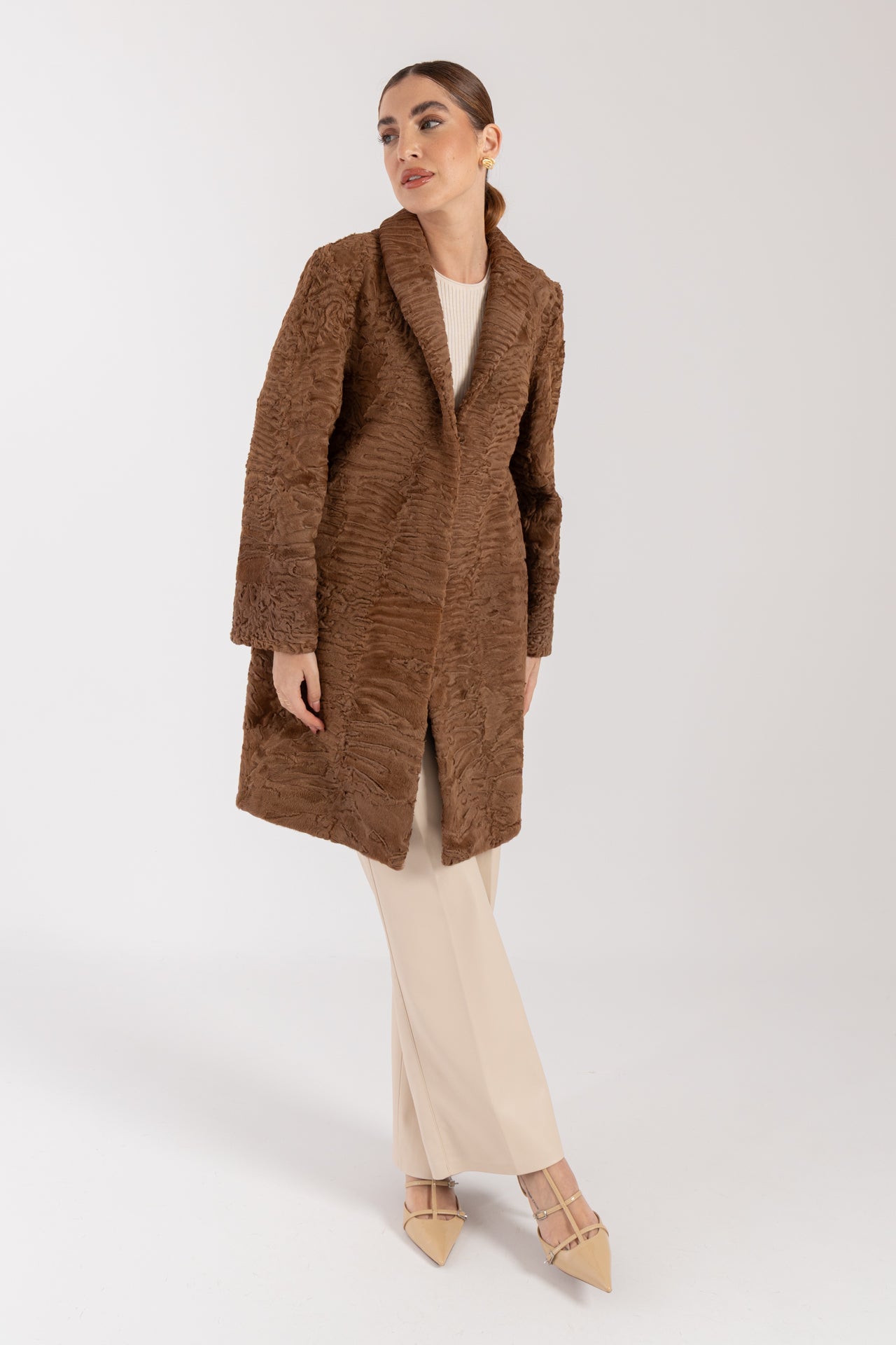 Cappotto in swakara
