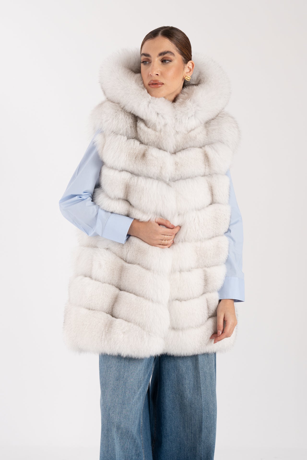 Gilet in volpe