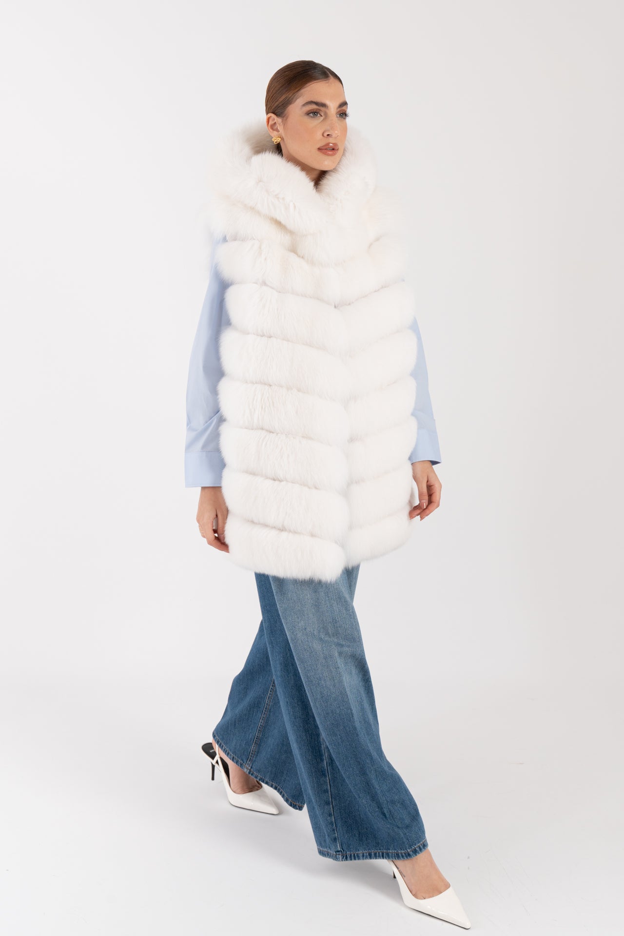Gilet in volpe