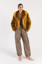 Куртка из лисьего меха