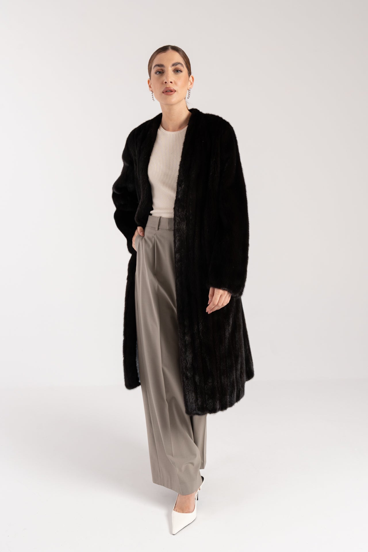 Mink coat