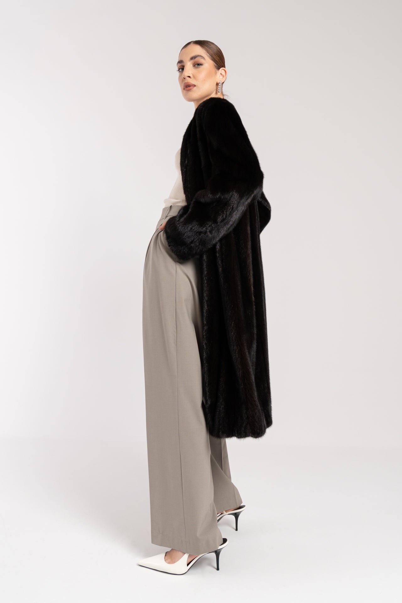 Mink coat