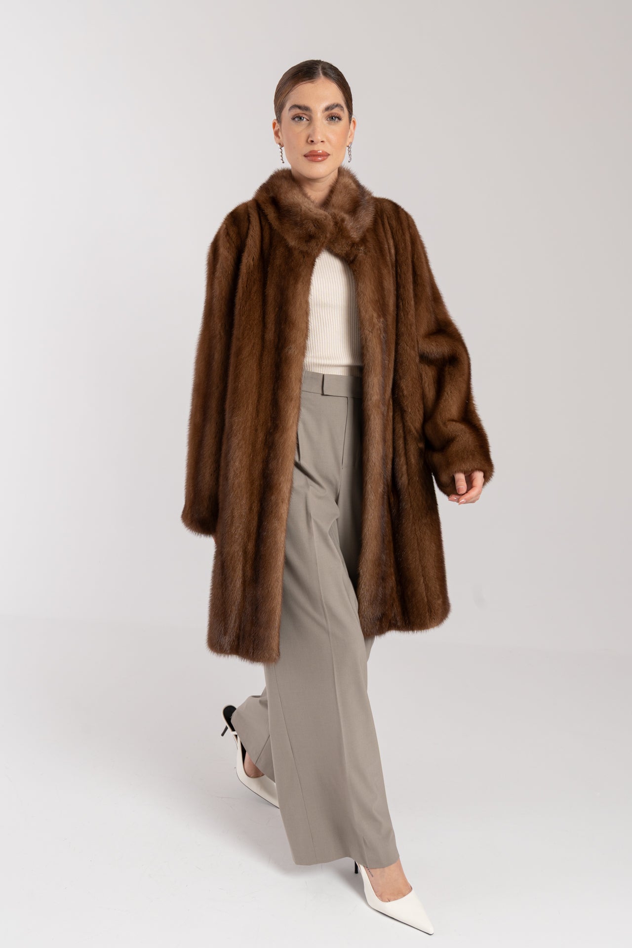Cappotto in visone