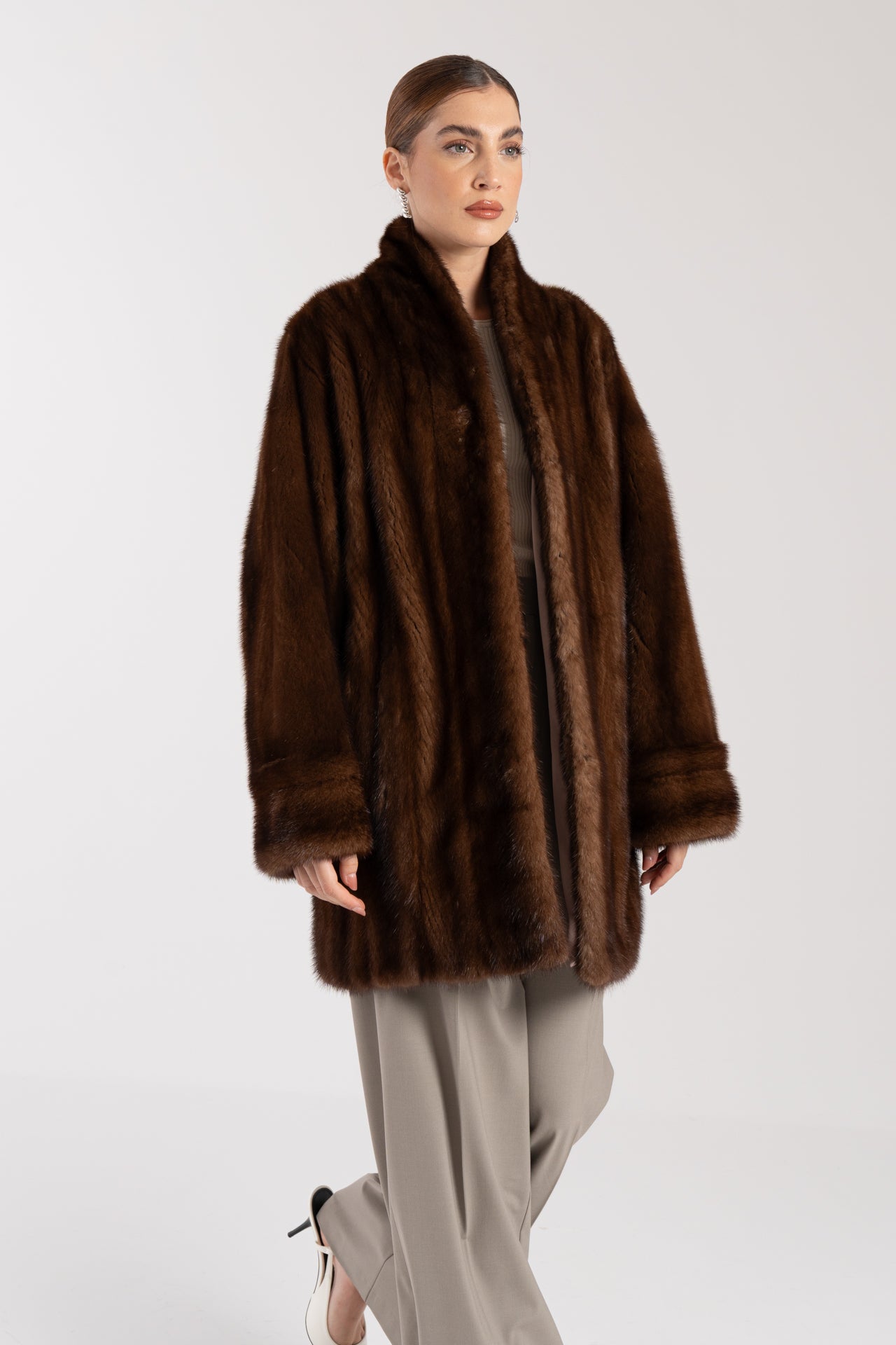Cappotto in visone