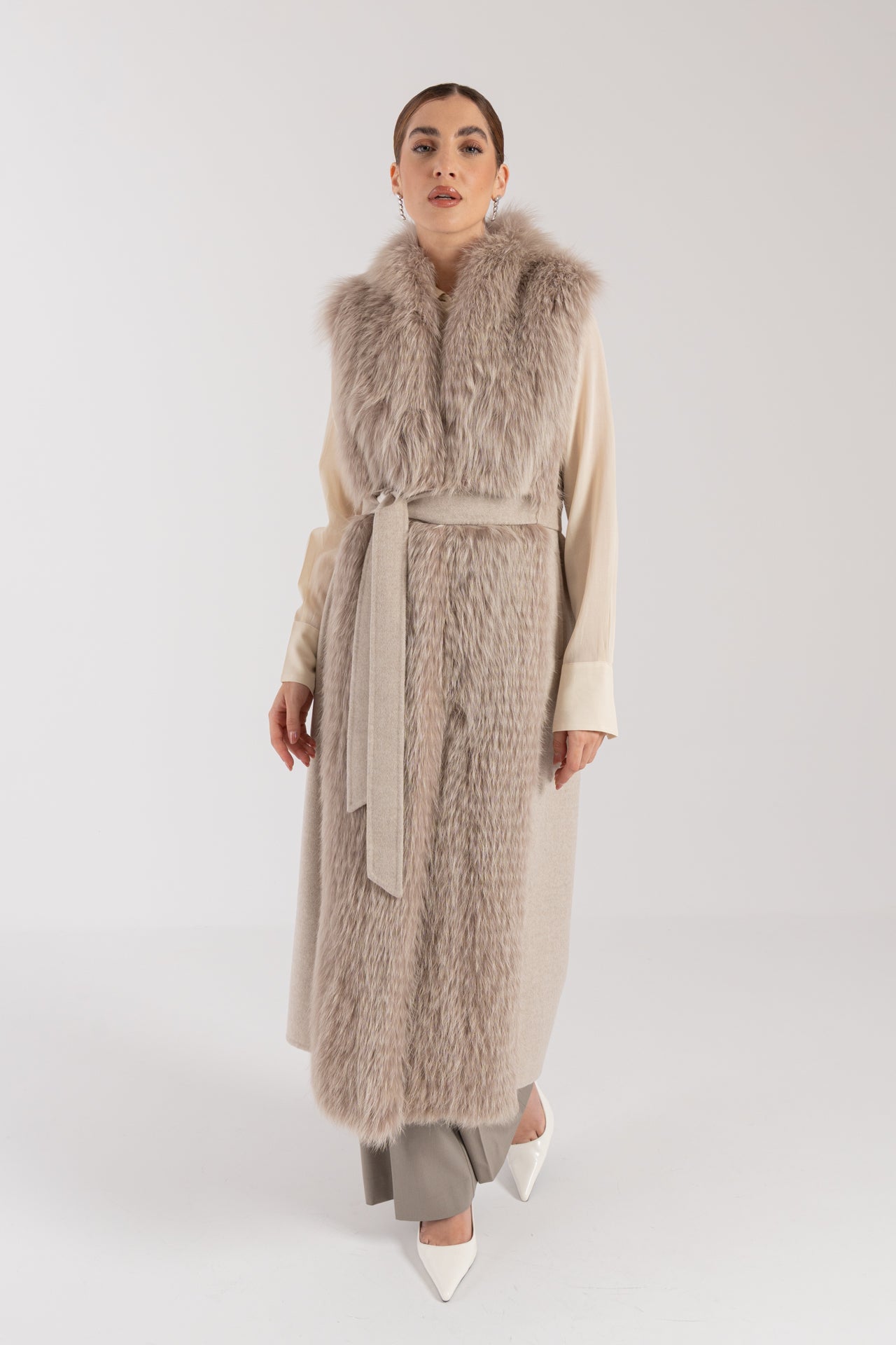 Gilet con volpe