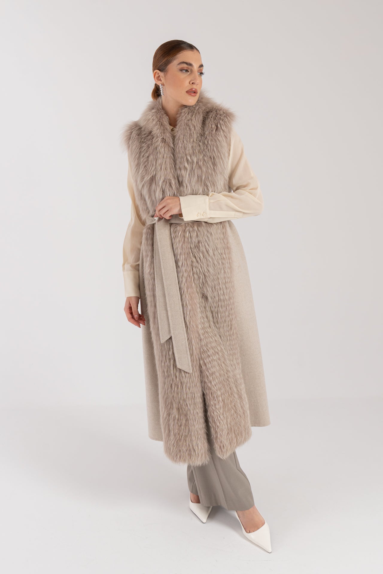 Gilet con volpe