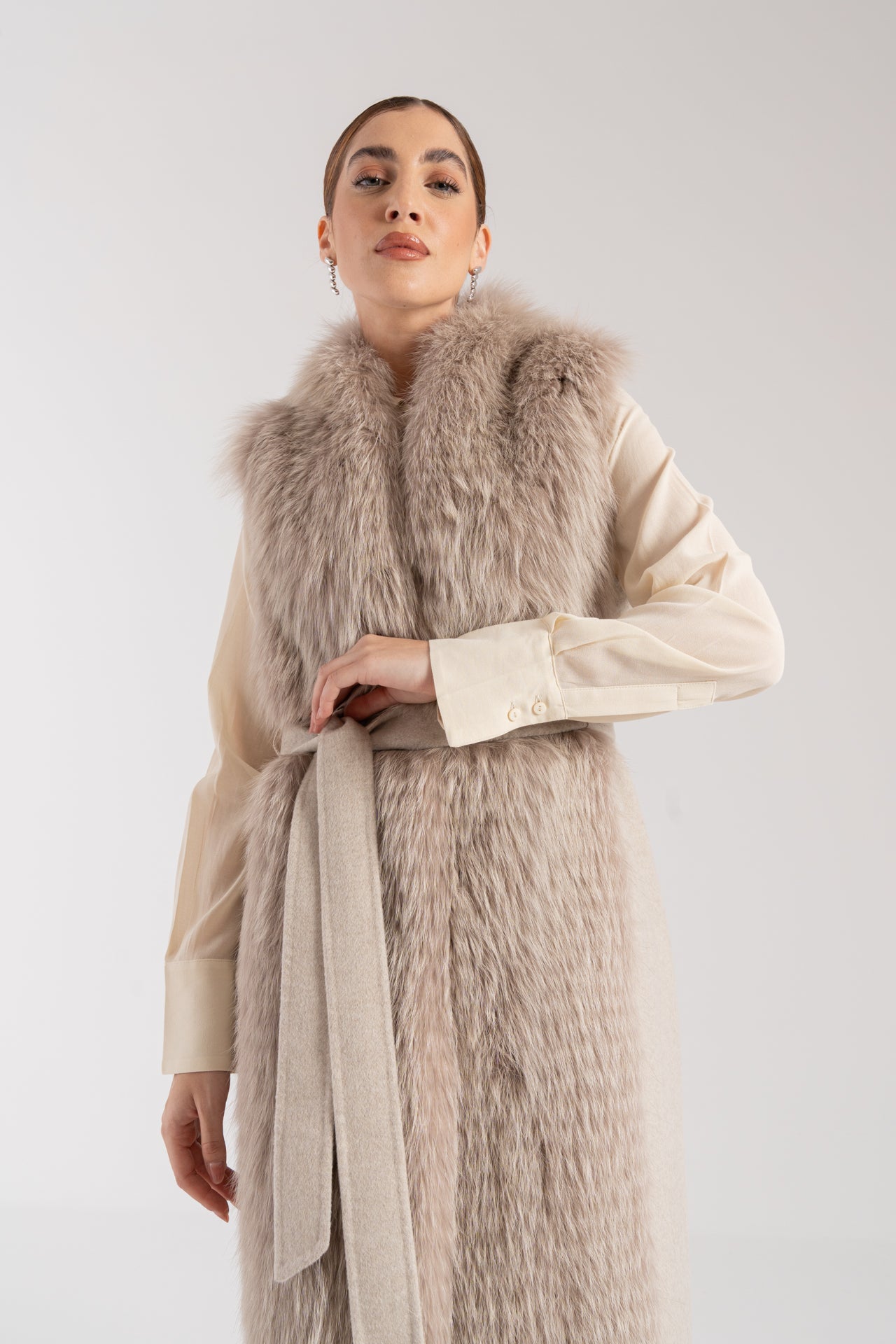 Gilet con volpe