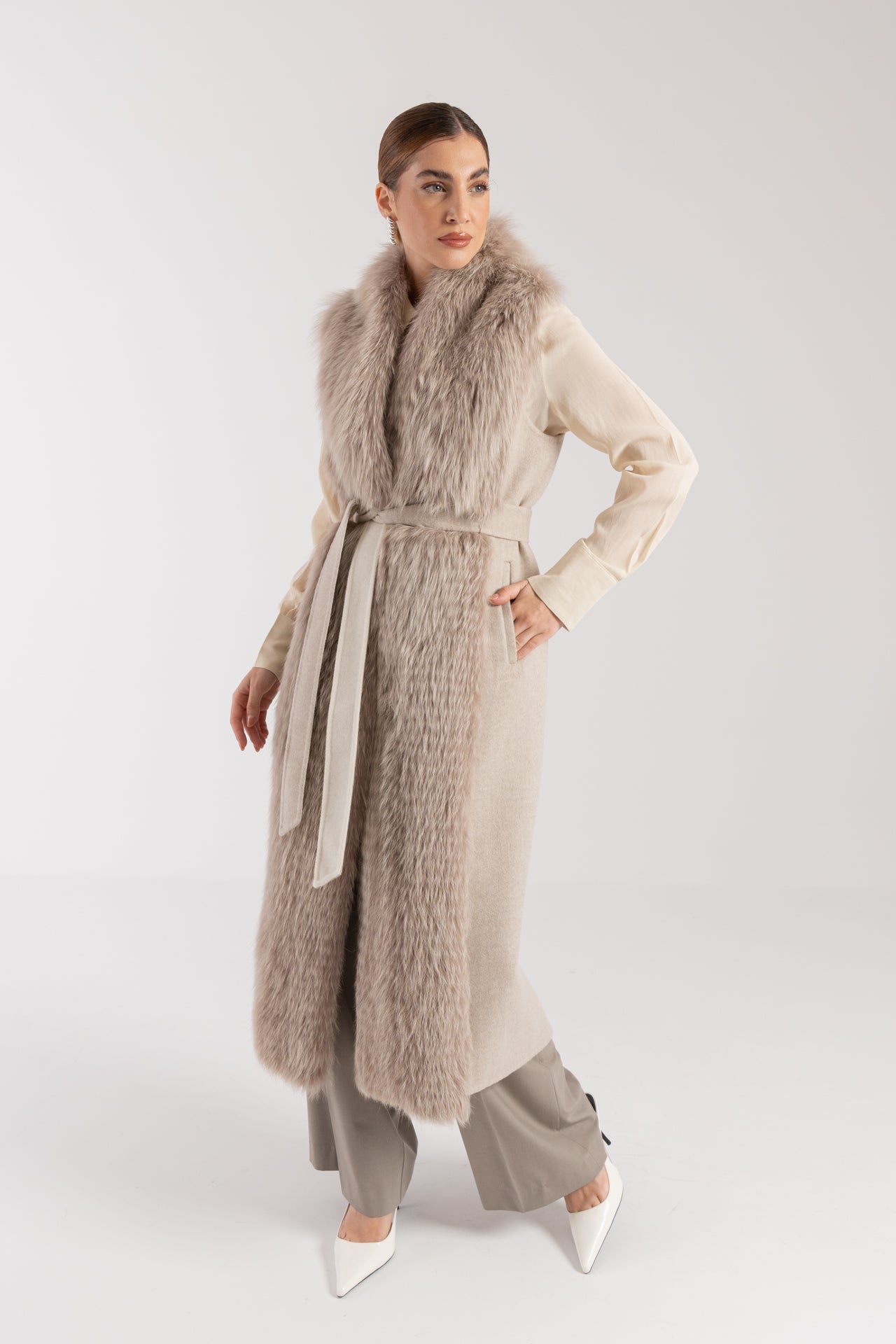 Gilet con volpe