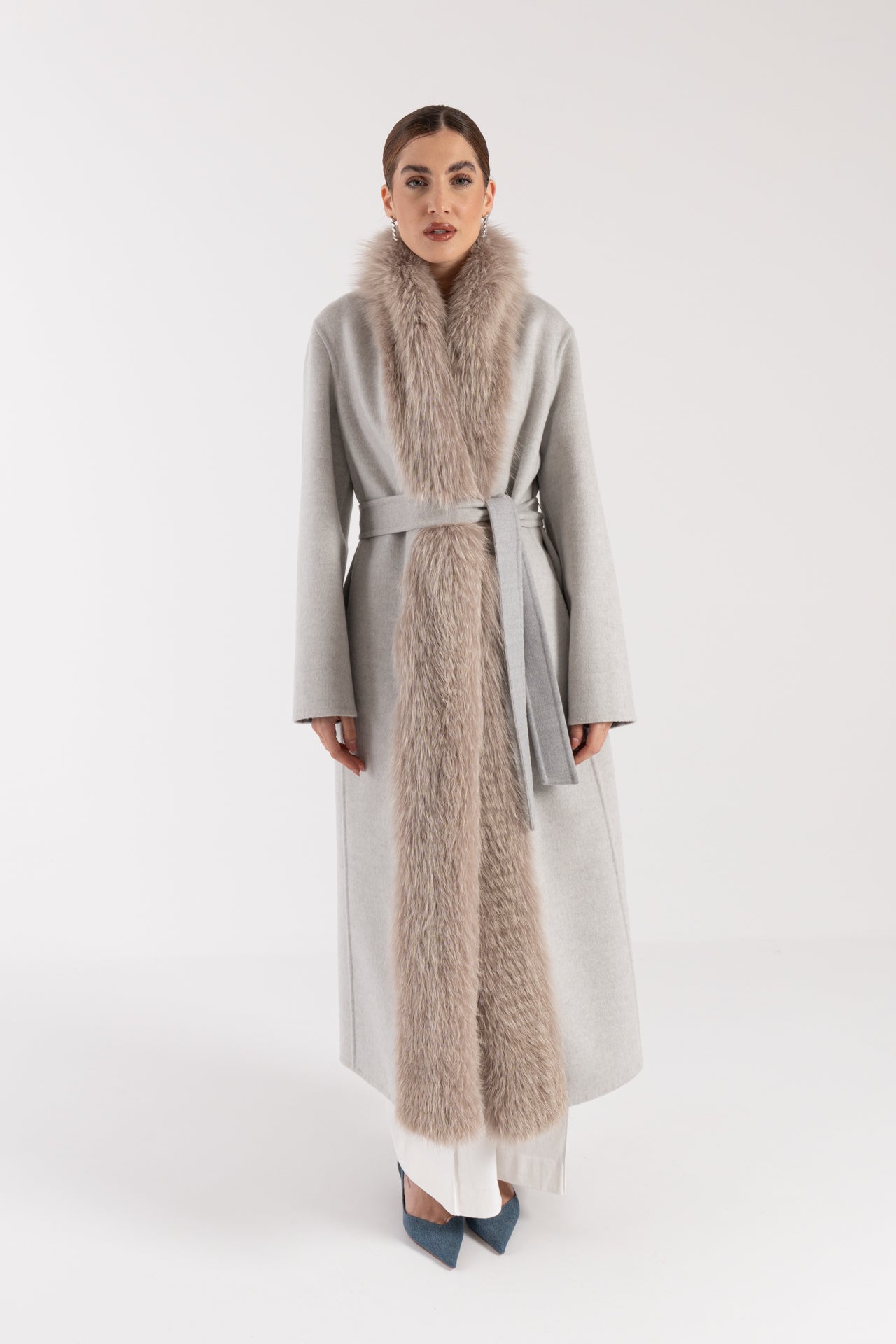 Cappotto con volpe