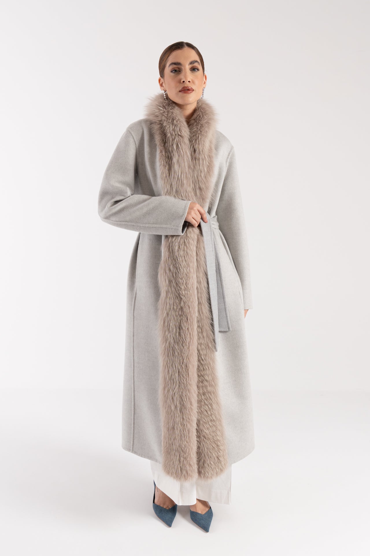 Cappotto con volpe