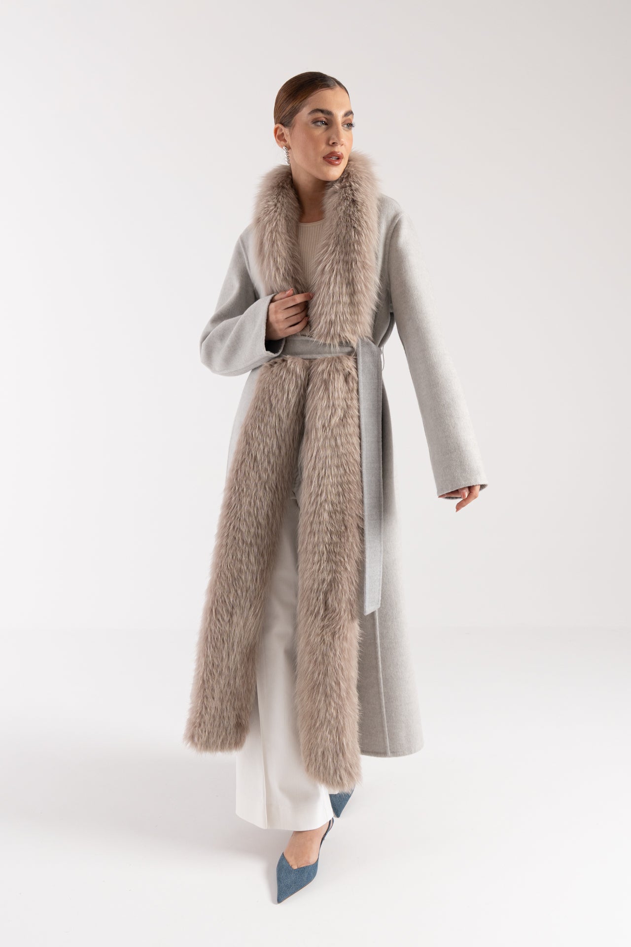 Cappotto con volpe