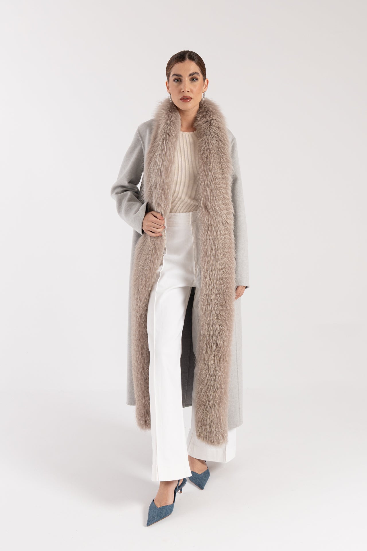 Cappotto con volpe