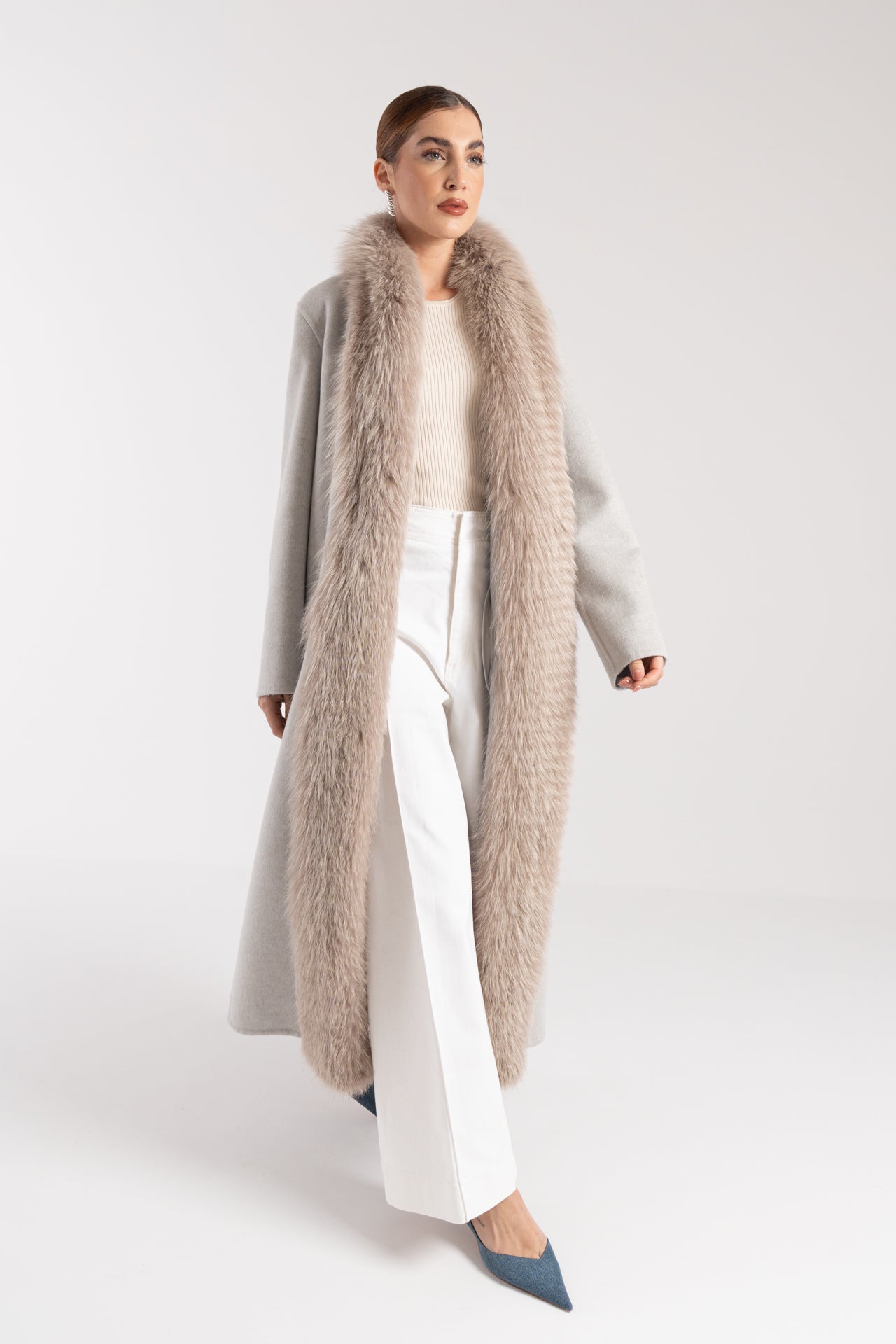 Cappotto con volpe
